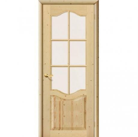 Дверь межкомнатная из массива, Дача, 2000х700х40, без стекла, без отделки