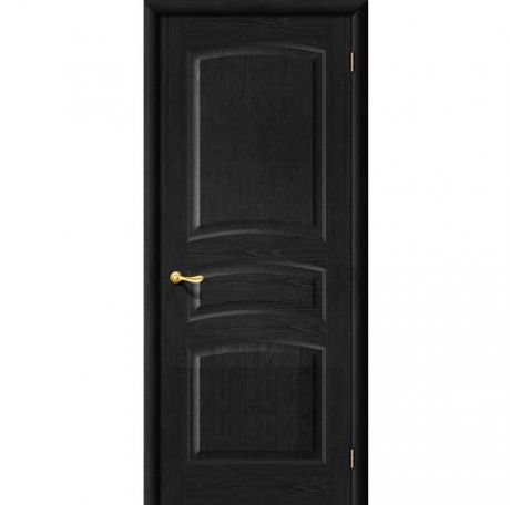 Дверь межкомнатная из массива Классическая, М16, 2000х600х40, глухая, Венге (Т-08)