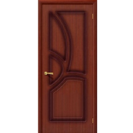 Дверь межкомнатная шпонированная коллекция Стандарт, Греция, 1900х550х40 мм., глухая, макоре (Ф-15)