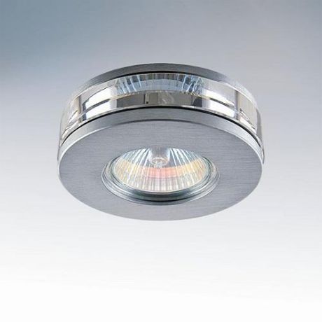 Встраиваемый/точечный светильник коллекция Alume, 002079/50w, никель/никель,прозрачный Lightstar (Лайтстар)