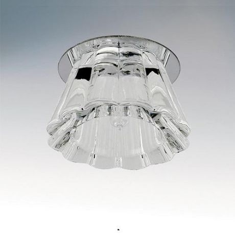 Встраиваемый/точечный светильник коллекция Facci, 004104, хром/прозрачный Lightstar (Лайтстар)