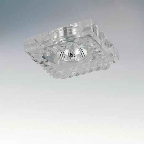 Встраиваемый/точечный светильник коллекция Rosa, 002051/50w, хром/прозрачный Lightstar (Лайтстар)