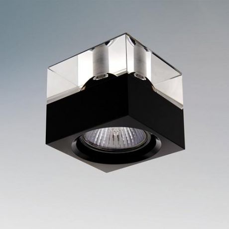 Встраиваемый/точечный светильник коллекция Meta, 004147, хром/черный,прозрачный Lightstar (Лайтстар)