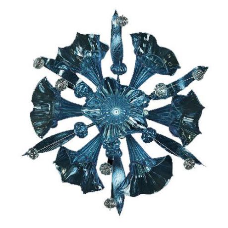 Настенный светильник бра коллекция Celesta, 893621, хром/синий Lightstar (Лайтстар)