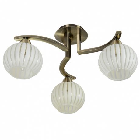 Потолочная люстра IDLamp 863/3PF-Oldbronze