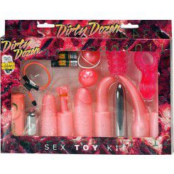 Набор Dirty Dozen Sex Toy Kit Pink