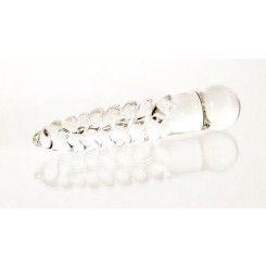 Фаллоимитатор Sexus Glass прозрачный - 16 см