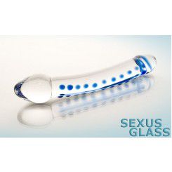 Фаллоимитатор Двухсторонний Sexus Glass - 19 см