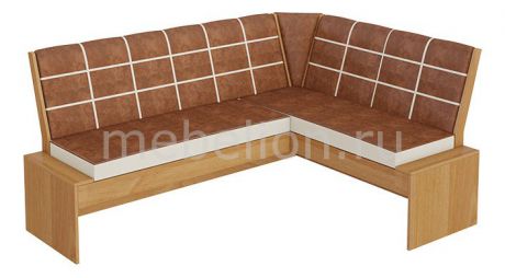 Мебель Трия Диван Кантри Т1 исп.2 ольха/коричневый