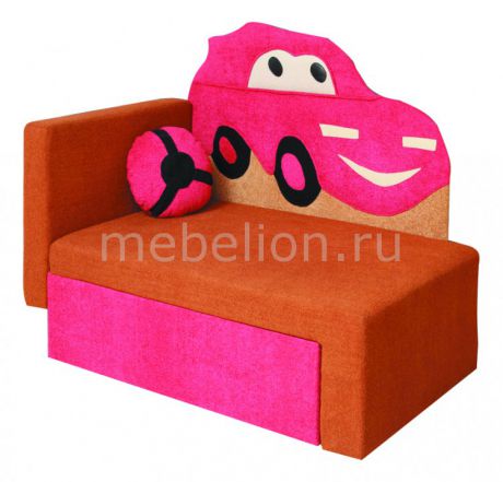 Олимп-мебель Соната М11-4 Машинка 8021127 коричневый/розовый