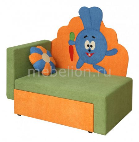 Олимп-мебель Соната М11-3 Зайчик 8011127 зеленый/оранжевый
