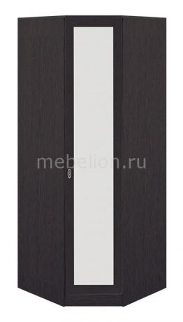 Мебель Трия Шкаф платяной угловой Сакура СМ-183.07.007 венге цаво/венге цаво