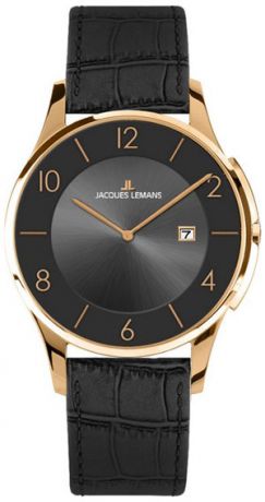 Jacques Lemans Унисекс швейцарские наручные часы Jacques Lemans 1-1777O
