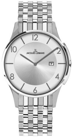 Jacques Lemans Унисекс швейцарские наручные часы Jacques Lemans 1-1781D
