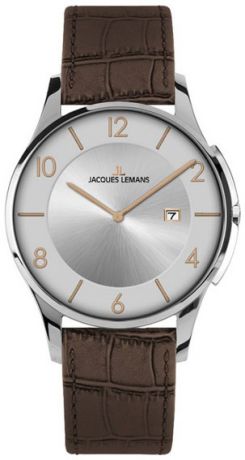 Jacques Lemans Унисекс швейцарские наручные часы Jacques Lemans 1-1777L