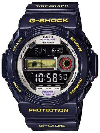 Casio Мужские японские спортивные электронные наручные часы Casio G-Shock GLX-150B-6E
