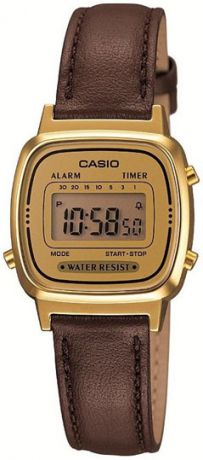 Casio Женские японские наручные часы Casio Collection LA-670WEGL-9E