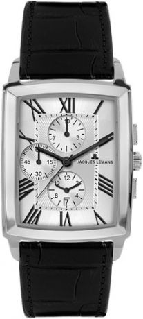 Jacques Lemans Мужские швейцарские наручные часы Jacques Lemans 1-1609B