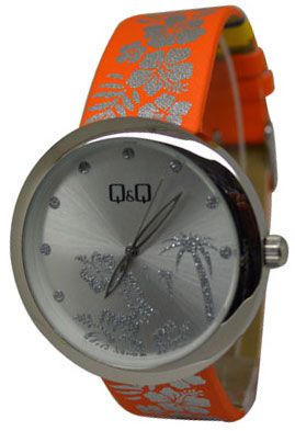 Q&Q Женские японские наручные часы Q&Q KV53-361