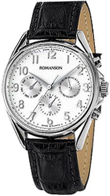 Romanson Мужские наручные часы Romanson TL 7258S MW(WH))