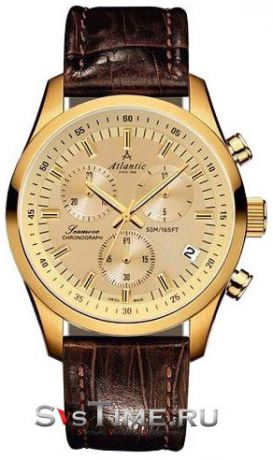 Atlantic Мужские швейцарские наручные часы Atlantic 65451.45.31