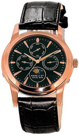 Haas&Cie Мужские швейцарские наручные часы Haas&Cie MCH 380 RBA ремень