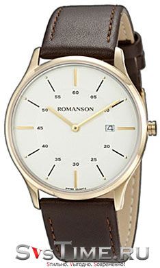 Romanson Мужские наручные часы Romanson TL 3218 MG(WH)BN