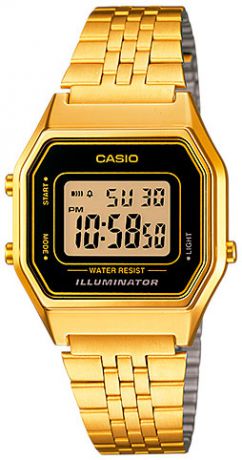 Casio Женские японские наручные часы Casio LA-680WGA-1D