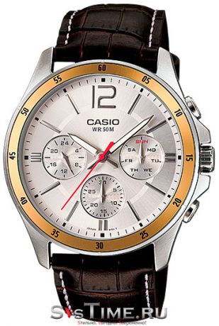 Casio Мужские японские наручные часы Casio MTP-1374L-7A