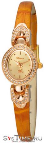 Platinor Женские золотые наручные часы Platinor 200456.401