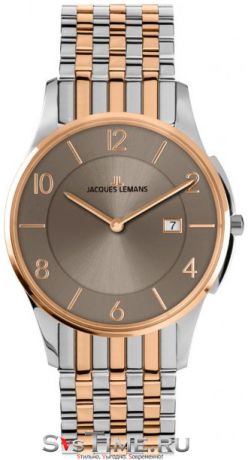 Jacques Lemans Унисекс швейцарские наручные часы Jacques Lemans 1-1781X