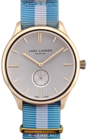 Lars Larsen Мужские швейцарские наручные часы Lars Larsen 122GBCN