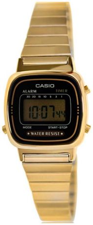 Casio Женские японские наручные часы Casio LA-670WGA-1
