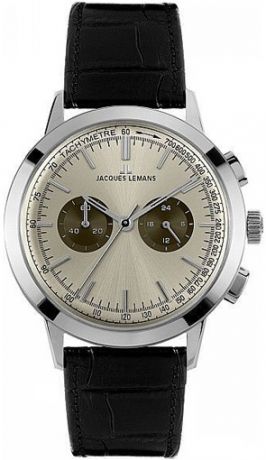 Jacques Lemans Мужские швейцарские наручные часы Jacques Lemans N-204B