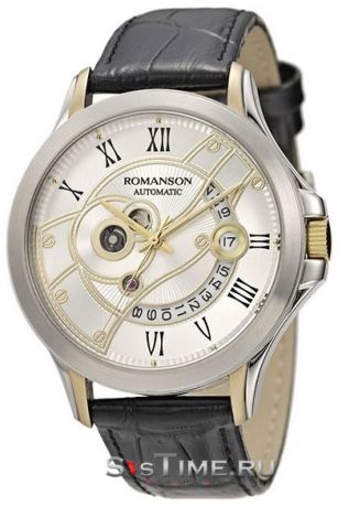 Romanson Мужские наручные часы Romanson TL 4215R MC(WH)BK