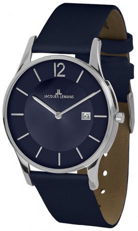 Jacques Lemans Унисекс швейцарские наручные часы Jacques Lemans 1-1850D