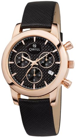 Qwill Мужские российские наручные часы Qwill 6006.00.00.19.55A