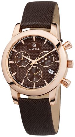 Qwill Мужские российские наручные часы Qwill 6006.00.00.19.65A