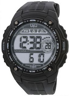 Q&Q Мужские японские электронные наручные часы Q&Q M075 J001