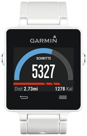 Garmin Умные часы vivoactive White HRM (пульсометр) [010-01297-11]