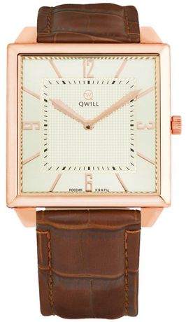 Qwill Мужские российские наручные часы Qwill 6001.01.01.1.42A