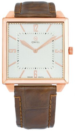 Qwill Мужские российские наручные часы Qwill 6001.01.01.1.22A