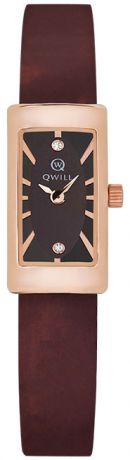 Qwill Женские российские наручные часы Qwill 6052.00.00.1.66A