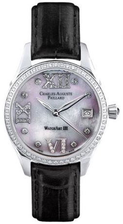 Charles-Auguste Paillard Женские швейцарские наручные часы Charles-Auguste Paillard 400.101.19.13S