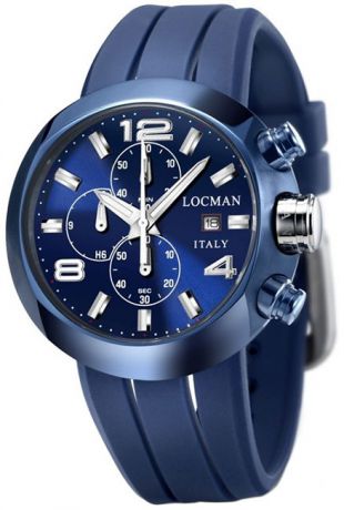 Locman Мужские итальянские наручные часы Locman 0420BLBLNNK0SIB-WS-B