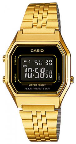 Casio Женские японские наручные часы Casio LA-680WGA-1B