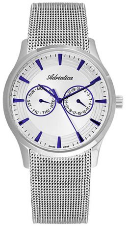 Adriatica Мужские швейцарские наручные часы Adriatica A1100.51B3QF