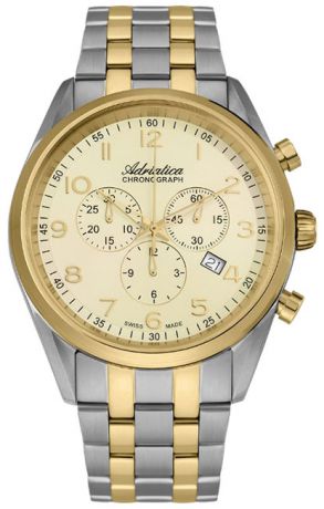 Adriatica Мужские швейцарские наручные часы Adriatica A8204.2121CH