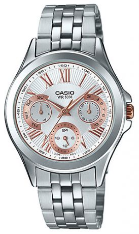 Casio Женские японские наручные часы Casio LTP-E308D-7A