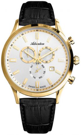 Adriatica Мужские швейцарские наручные часы Adriatica A8150.1213CH